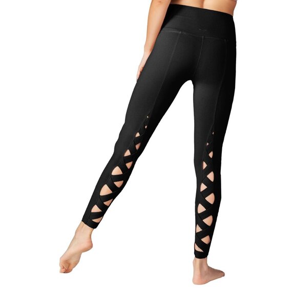 Beyond Yoga Live On High Waisted Leggings in Black - sz Small - Picture 1 of 8